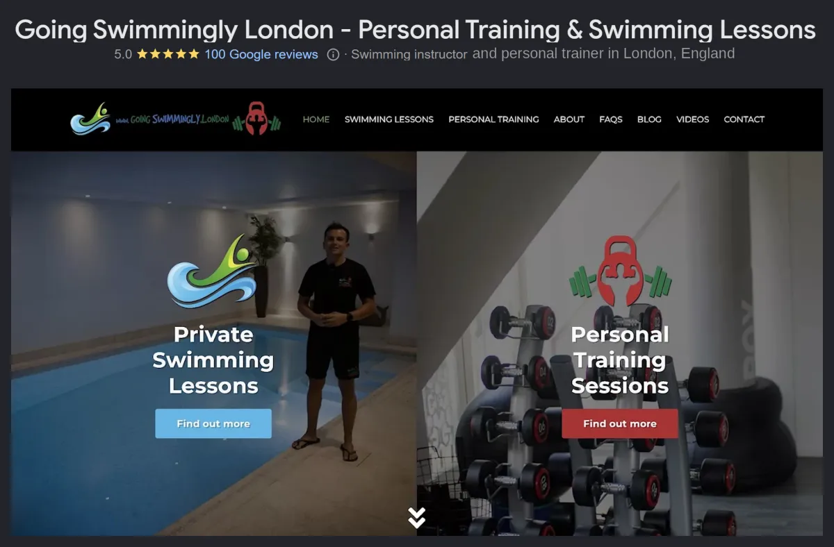 100 Five-Star Reviews: What It Means for Our Swimming and Personal Training Clients